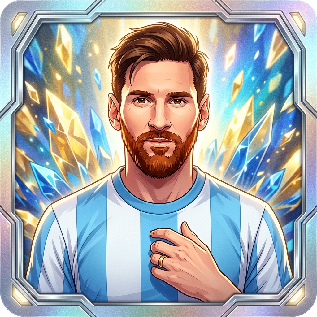 Lionel Messi Anime Figu